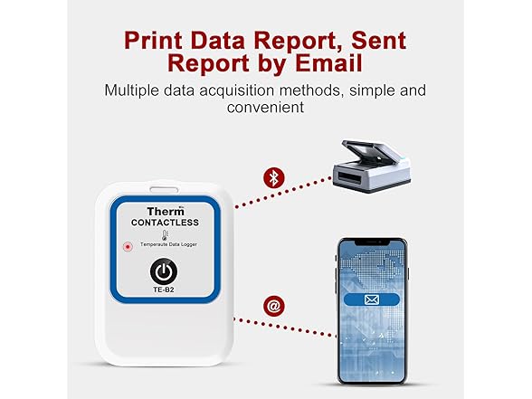 APRVTIO TE-B2 Bluetooth Temp Logger