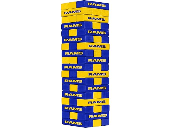 FOCO NFL Logo Stackable Blocks Game