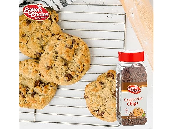 Bakers Choice Cappuccino Choc Chips 9oz