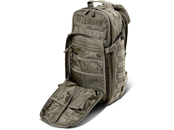 5.11 Tactical Sling Bag Pack MOAB 10, Shoulder Crossbody Military Bag, 18L, Ranger Green, Style 56964ABR (Open Box)