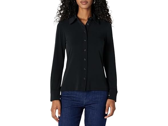 Amazon Essentials Women Regular-fit Matte Shirt