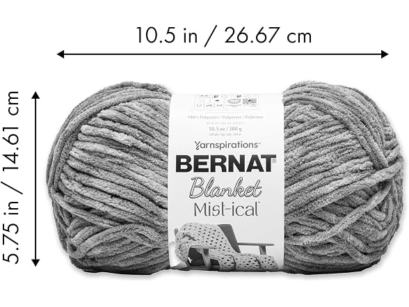 Bernat Blanket Mist-ical Crochet Soft