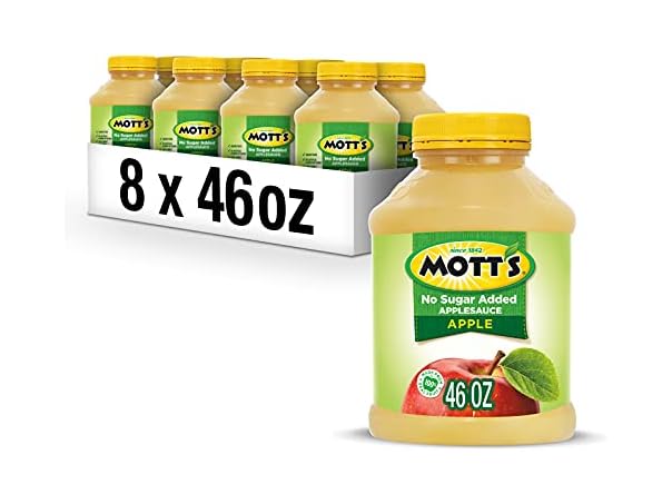 $17.99, Was $23.63, 23% Off! Motts No Sugar Added Applesauce Pack of 8 dealfomo
