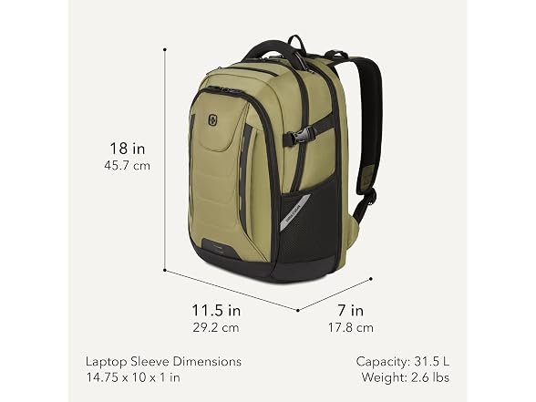 SwissGear Travel Tech Pro Laptop Backpack