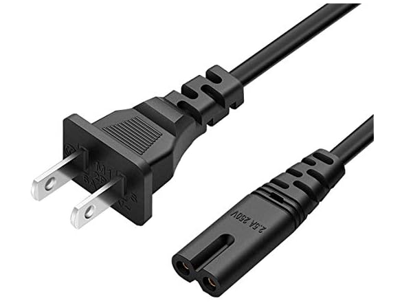 ablisda 2 Prong AC Power Cord 