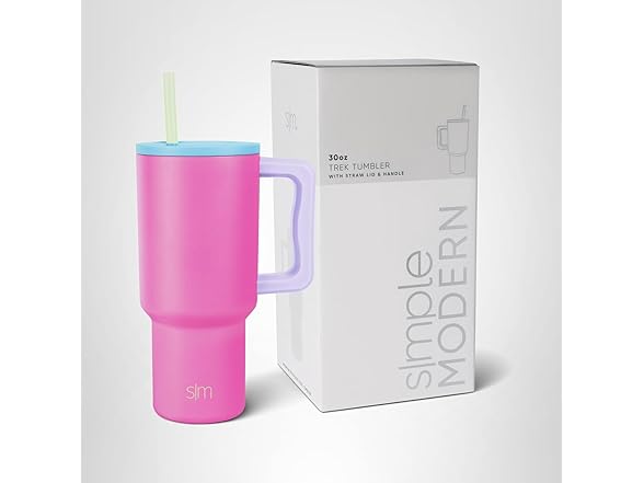 Simple Modern 30 oz Trek Tumbler with Handle 80s Mix