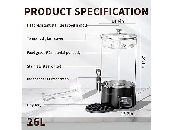 26 L Commercial Coffee Urn