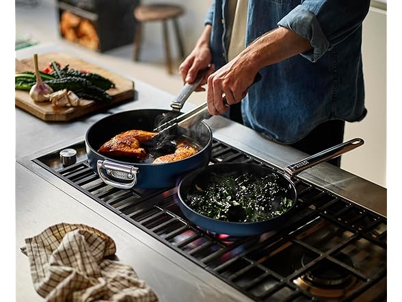  Joseph Space 2-Piece Nonstick Frying Pan Skillet Set