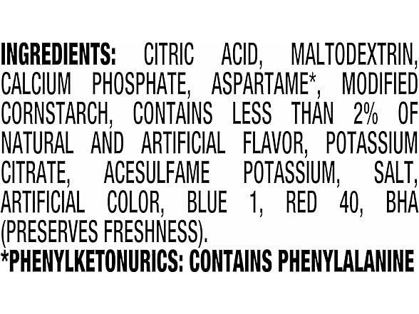 Crystal Light Drink Mix, 10 Packets, Fruit Punch
