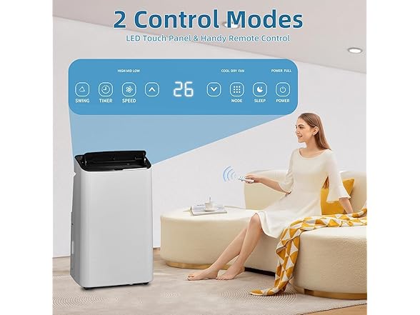 TranquilNest Portable Air Conditioner - 14,000 BTU