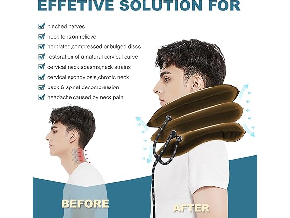 Cervical Neck Traction Device, Neck Stretcher