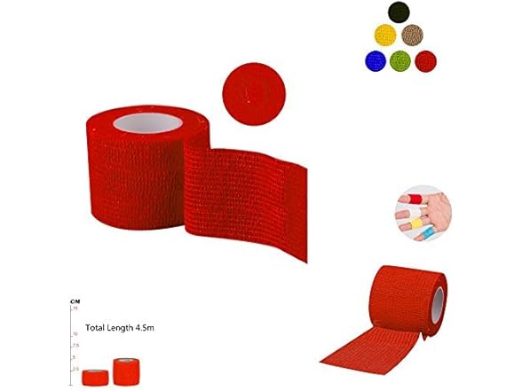 Self Adherent Wrap Tape Medical Cohesive Bandages 