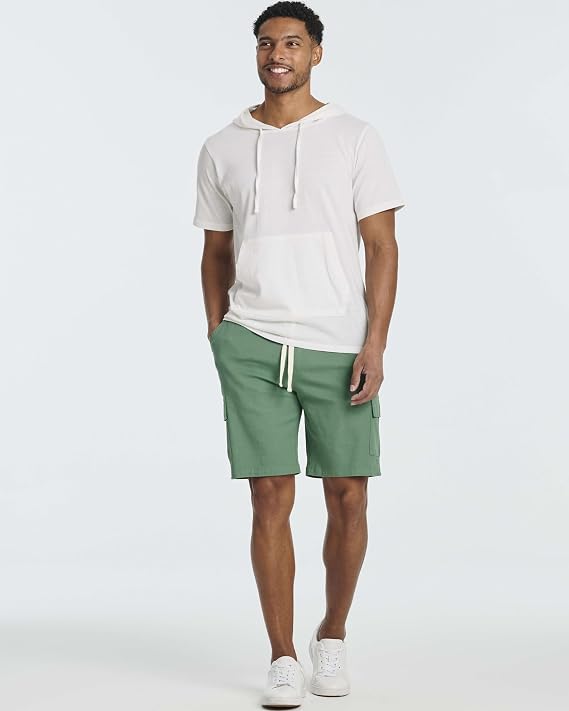 (3-Pack) Men's Cotton Cargo Shorts - Gallery 24