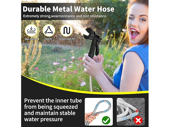 NANGIM 50 FT Garden Hose