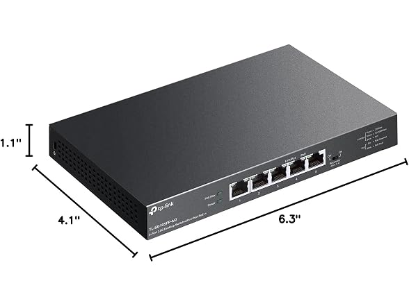 TP-Link TL-SG105PP-M2, 5 Port 2.5