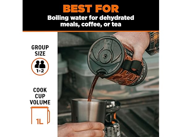 Jetboil Flash 1.0L Portable Fast Boil Stove
