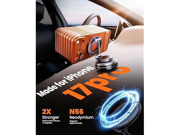 Boowe Magnetic Phone Holder for Car