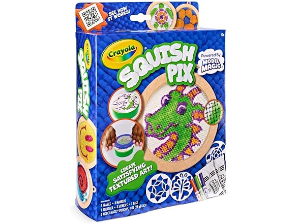 Crayola Crayola Squish Pix, Model Magic Art Kit