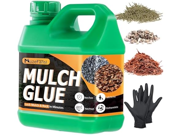 Mulch Glue for Landscaping 68OZ