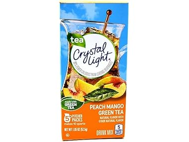 $9.91, Was $18.89, 47% Off! Crystal Light Peach Mango Green Tea dealfomo