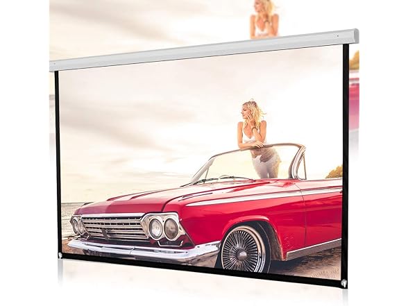 VisionTek XGao 16:9 HD Projector Screen, Portable