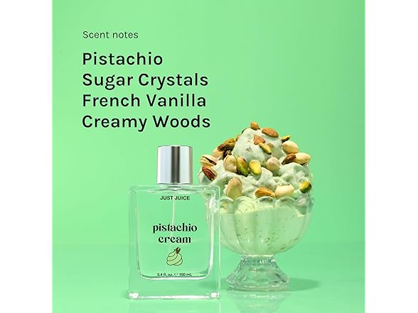Just Juice Pistachio Cream  3.4 oz