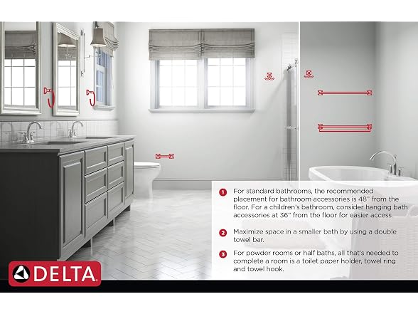 Delta Galeon (1-Pack) Towel Hooks