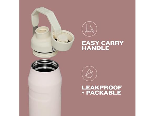 Stanley IceFlow Fast Flow Bottle, 36oz, Rose Quartz Glimmer