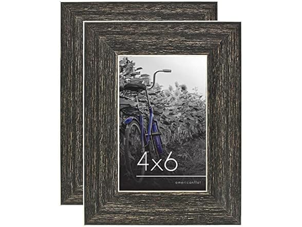 Americanflat 4x6 Picture Frame 2Pk