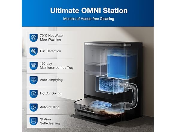 ECOVACS DEEBOT X5 PRO Omni All-in-One VacMop