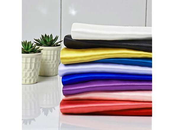MDS Satin Fabric 35 Yards, 44 Wide, Silky Smooth Charmeuse