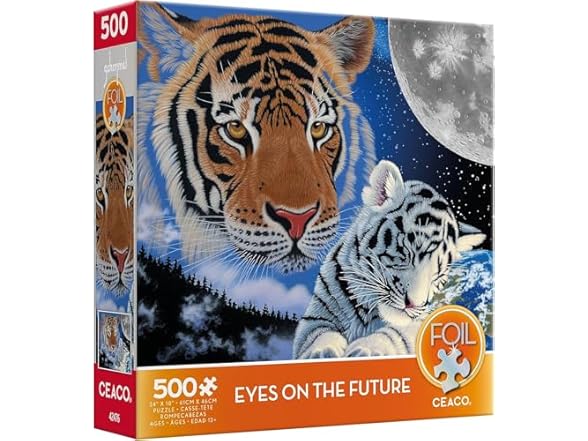 Ceaco Ceaco - Foil Puzzle - Eyes On The Future