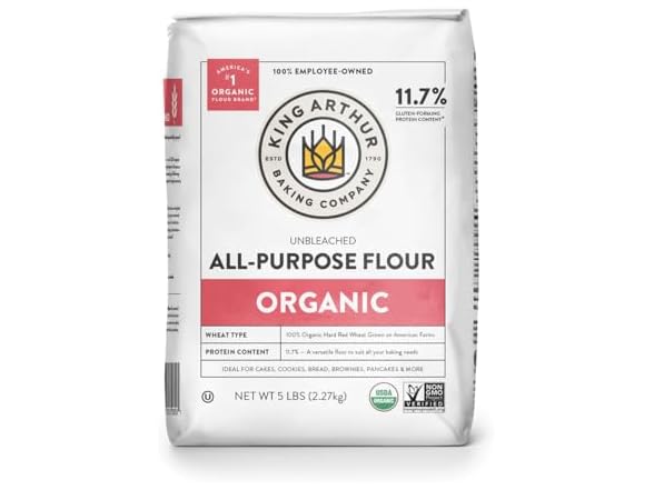 6Pk King Arthur Organic Unbleached All Purpose Flour