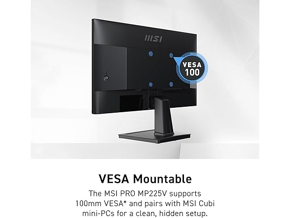 MSI 22" FHD Monitor | PRO MP225V