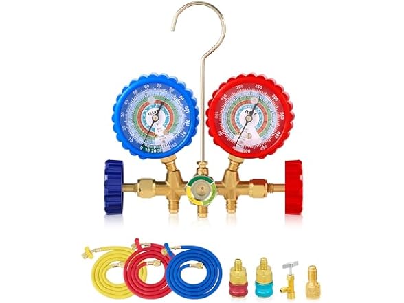 Orion Motor Tech AC Manifold Gauge Set