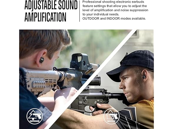 ACT FIRES Shooting Ear Protection Earbuds