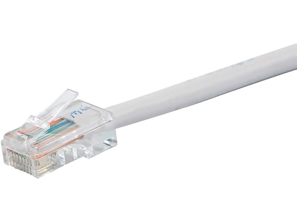 Monoprice Cat6 15ft White Patch Cable