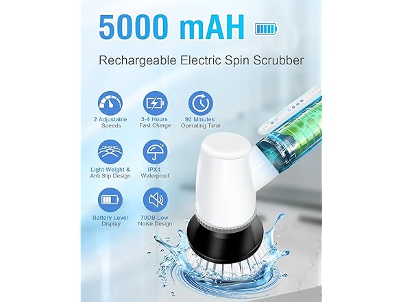 Electric Spin Scrubber