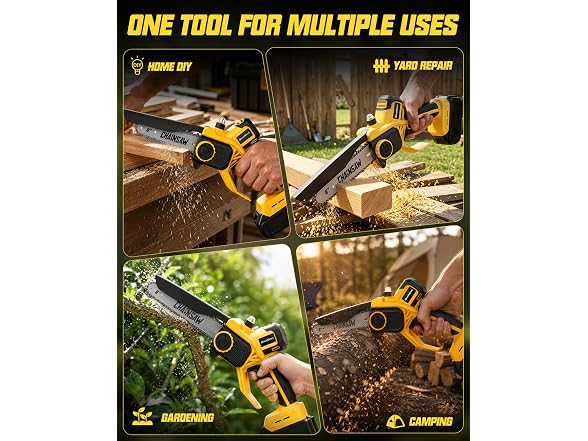 Yaxtron Electric Mini Chainsaw