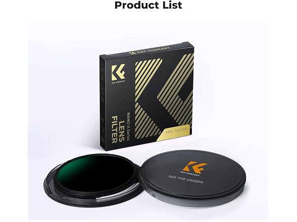 K&F CONCEPT 40.5mm ND1000 (10-Stop