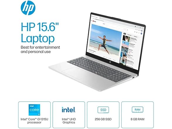 HP 15.6" Touchscreen Laptop