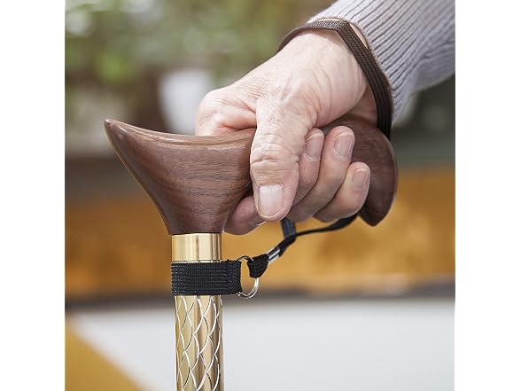 Brazos Adjustable Walking Cane Men and Women Made