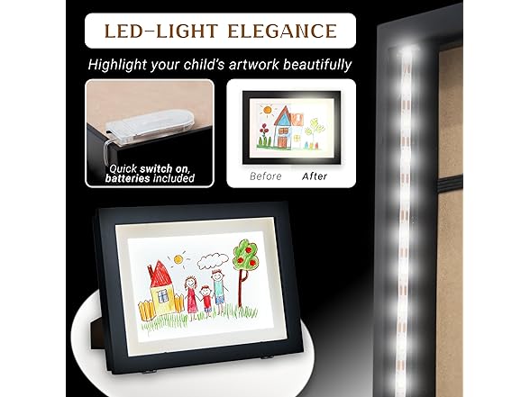 LED Kids Artwork Frames