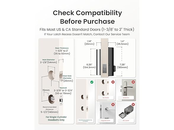 DESLOC Smart Lock with Fingerprint