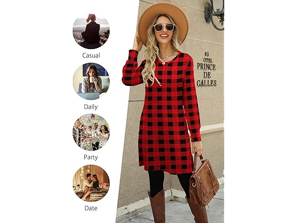 Kikibell Long Sleeve Knit Dress