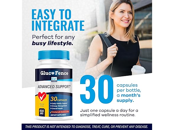 LIVORKA (2 Pack) Glucofence Capsule