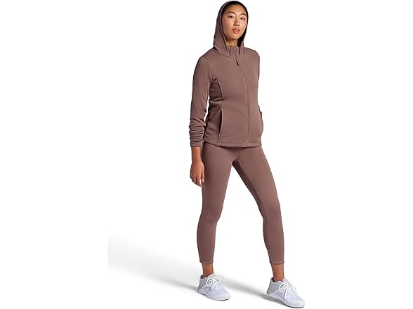 HEAD Women Rally Fleece Zip-Up Slim Fit Hooded