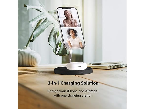 (NEW) Belkin MagSafe 2-in-1 Wireless Charging Stand