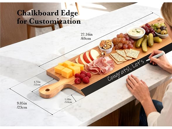 DOFIRA Acacia Charcuterie Board