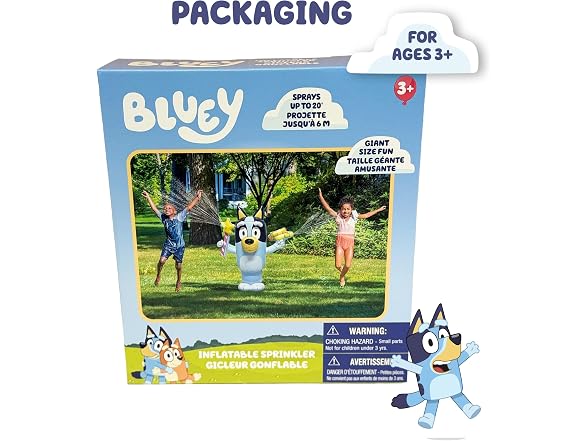 BLUEY Sprinkler for Kids, 48”